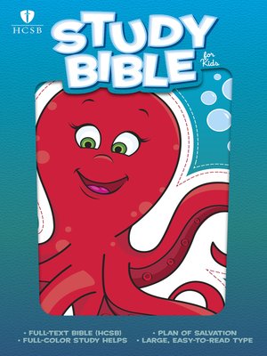 cover image of HCSB Study Bible for Kids, Octopus